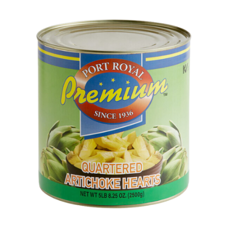 Quartered Artichoke Hearts 3 kg. Can - 6/Case