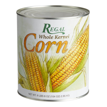 Regal Whole Kernel Sweet Corn - #10 Can - 6/Case