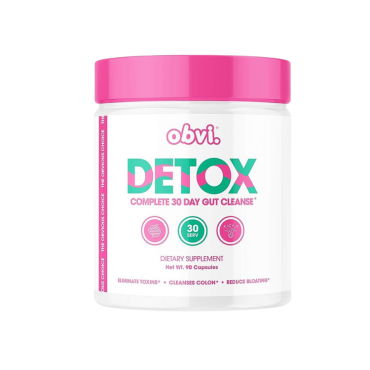 Obvi Detox, Flush Out and Eliminate Toxins, Support Weight Loss, Cleanse Colon, Packed with Antioxidants