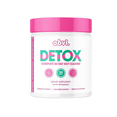 Obvi Detox, Flush Out and Eliminate Toxins, Support Weight Loss, Cleanse Colon, Packed with Antioxidants