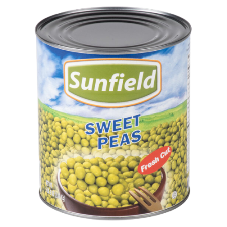 Sweet Peas - #10 Can - 6/Case