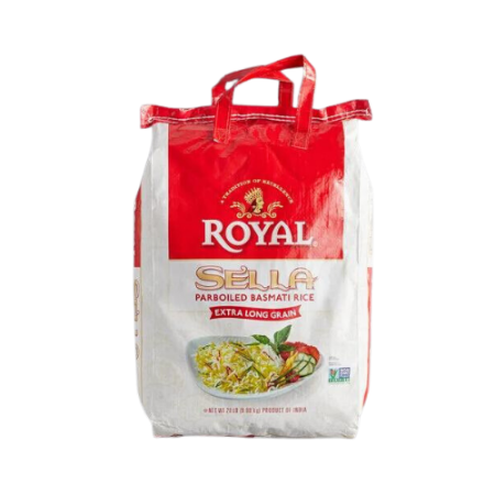 Royal Chef's Secret Sella Parboiled Basmati Rice - 20 lb.