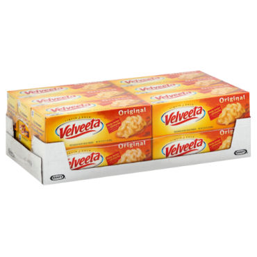 Kraft Velveeta Original American Cheese Loaf 2 lb. - 12/Case