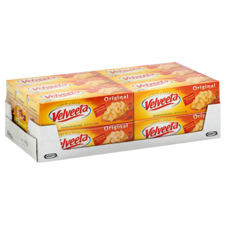 Kraft Velveeta Original American Cheese Loaf 2 lb. - 12/Case
