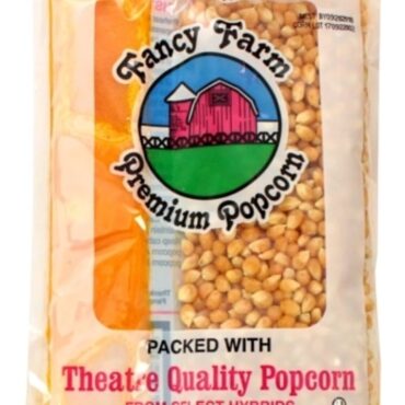 Fancy Farms Popcorn Mini-Max Kit - 8 oz. kit, 36 per case