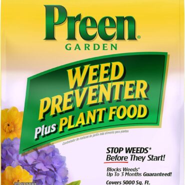 Preen Garden Weed Preventer Plus Plant Food - 31.3 lb. - Covers 5,000 sq. ft.
