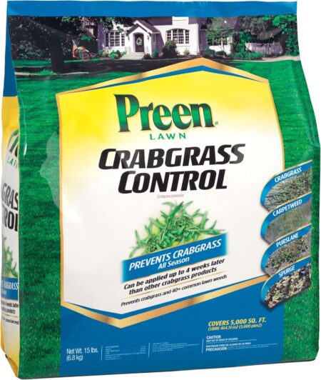 Preen Lawn Crabgrass Control - 15 lb. - Covers 5,000 sq. ft.